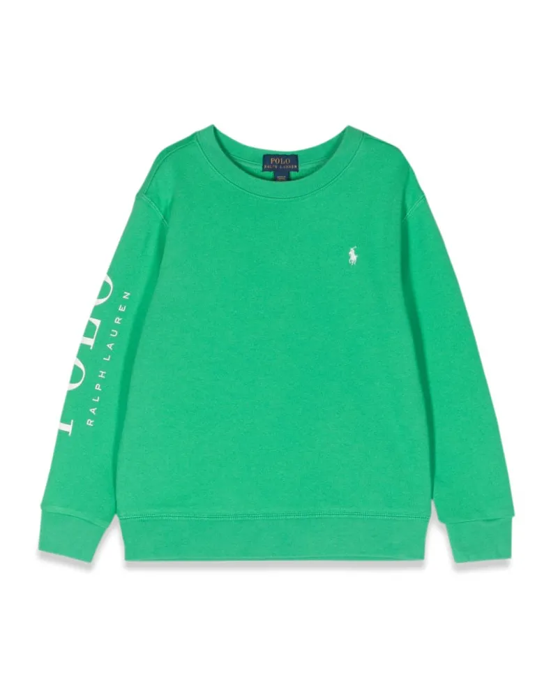 Ralph Lauren LS CN -Knitshirts Sweatshirts Green