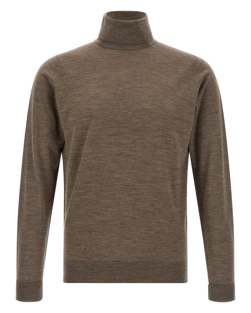 John Smedley Richards' Pullover Brown