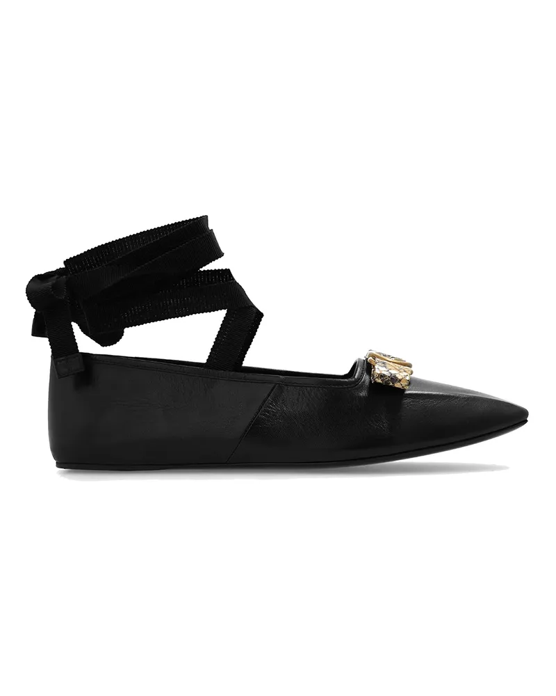 Gucci Double G Ballet Flats Schwarz