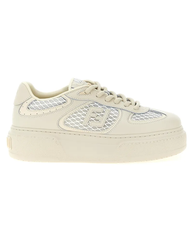 Fendi Fendi Match' Sneakers Beige