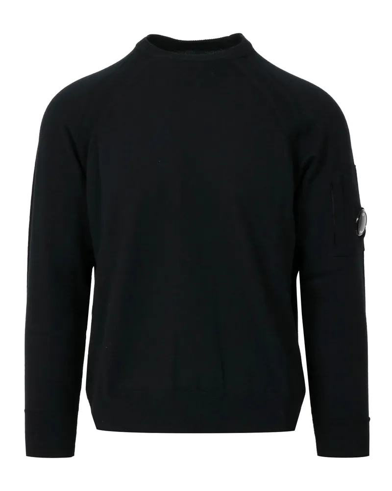 C.P. Company C.P. Firmenpullover schwarz Black