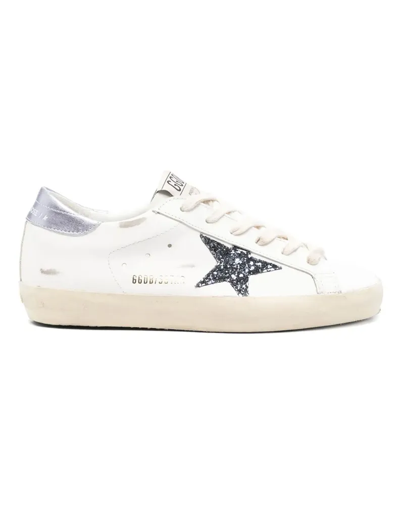 Golden Goose Golden Gänse -Turnschuhe White