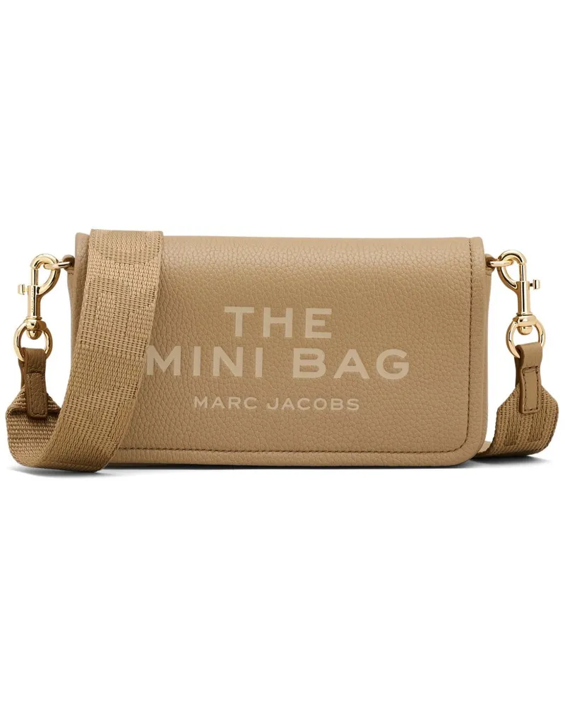 Marc Jacobs die Mini -Bag -Leder -Crossbody -Tasche Camel