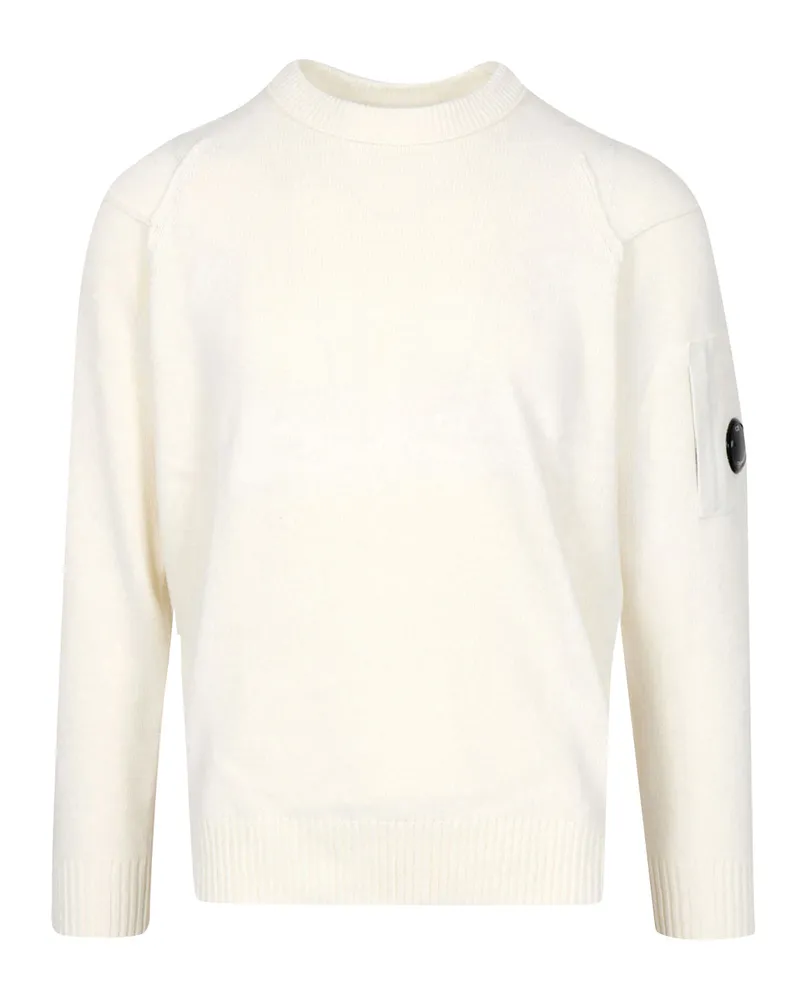 C.P. Company C.P. Firmenpullover Weiß White