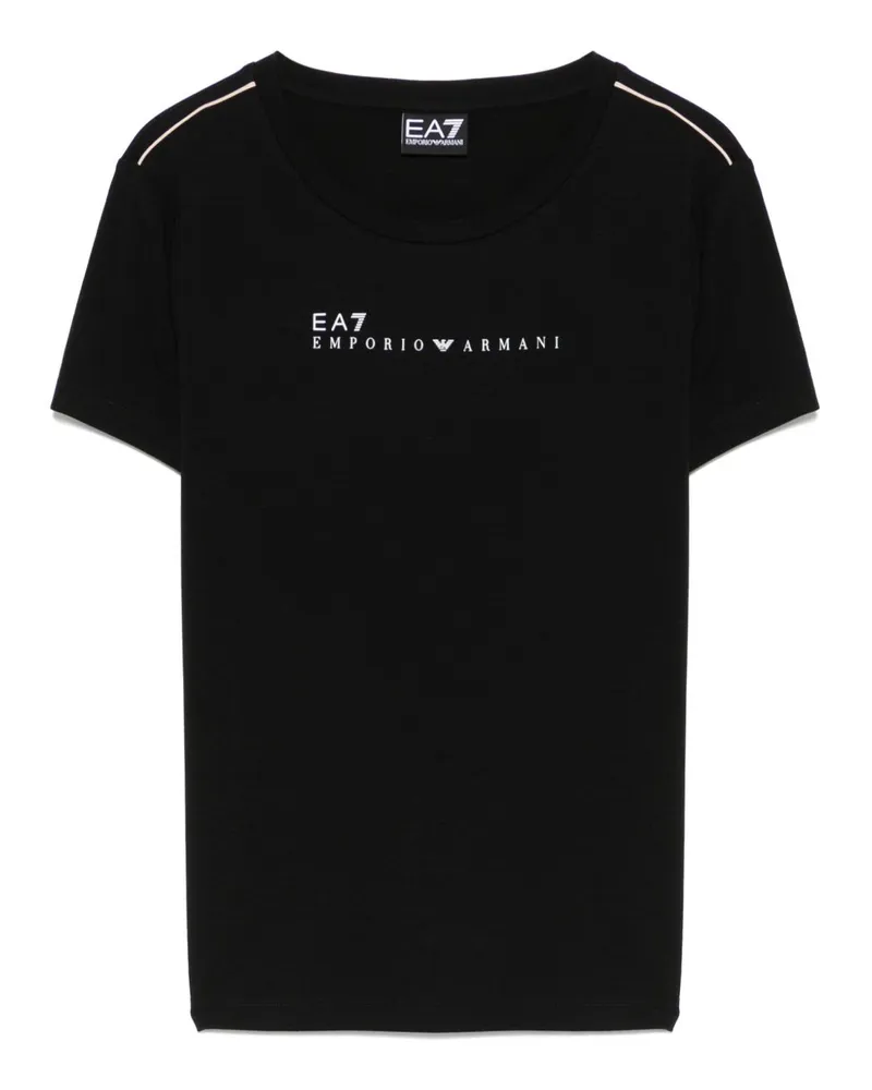 EA7 Logo T -Shirt Black