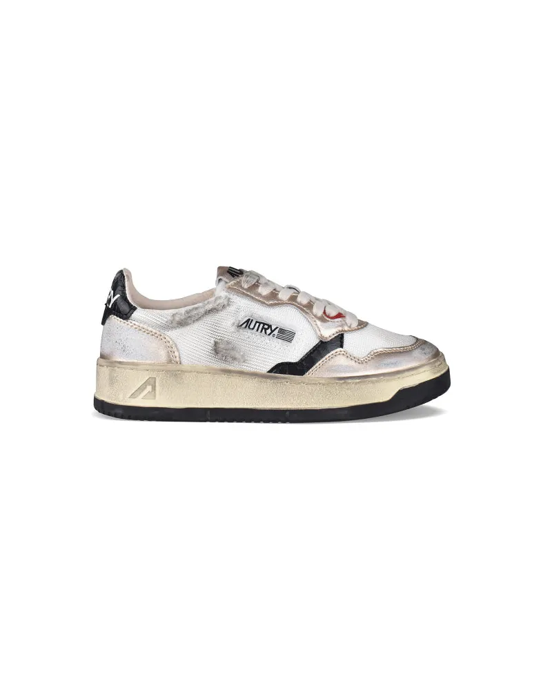 AUTRY Super Vintage -Turnschuhe Gold
