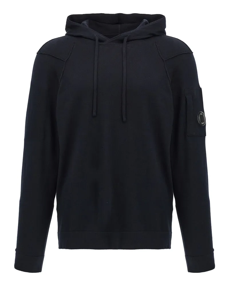 C.P. Company C.P. Firma 'Sea Island' Hoodie Blue