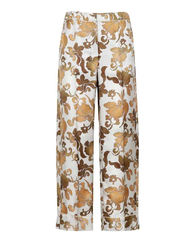 Max Mara Hosen Avorio+oro