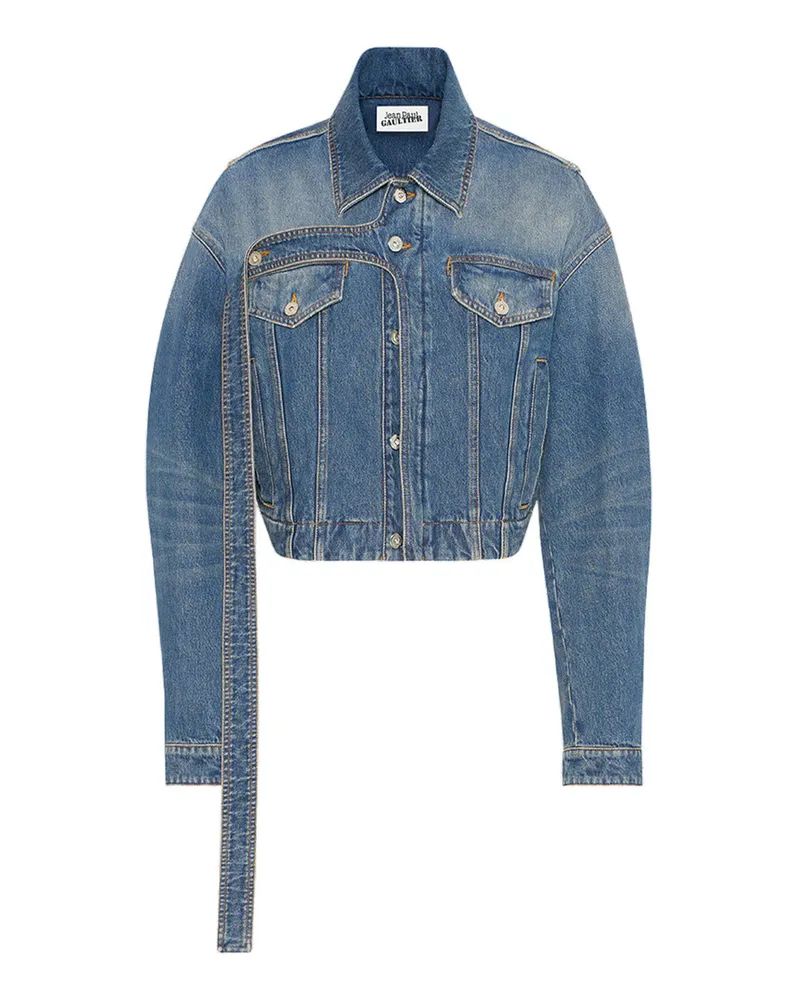 Jean Paul Gaultier übergroße Jeansjacke 57