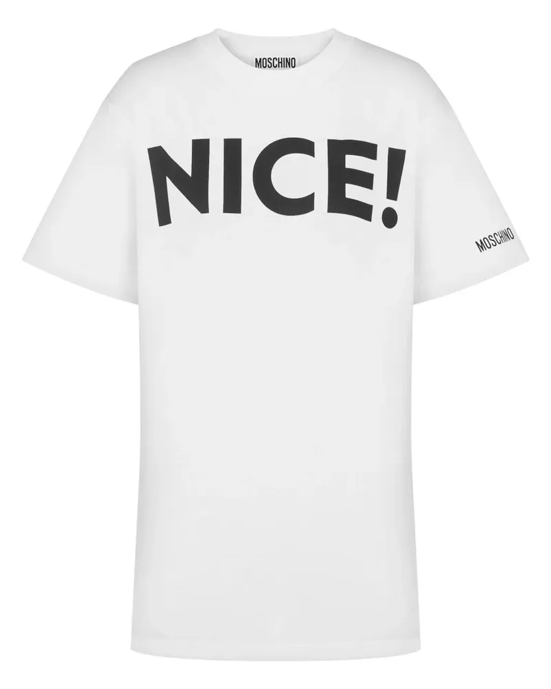 Moschino T -Shirt mit Druck 1001