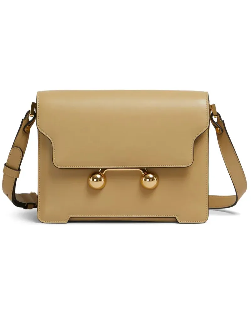 Marni Medium Trunkaroo Umhängetasche Brown