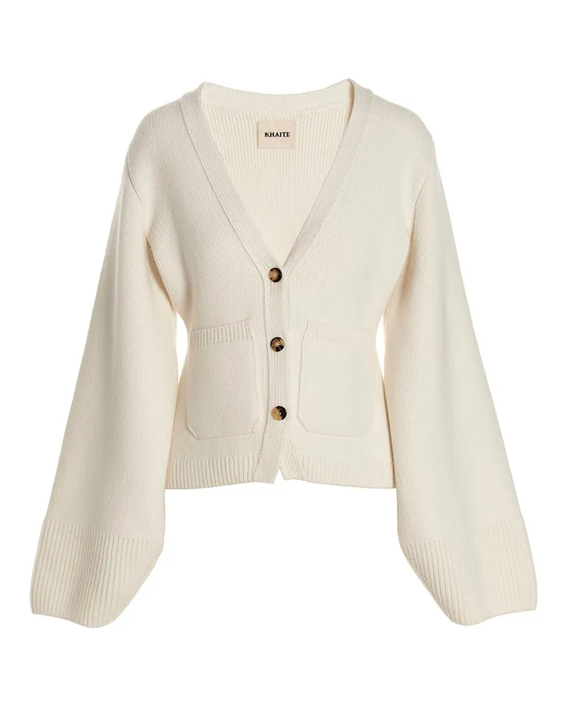 KHAITE Scarlet' Cardigan White