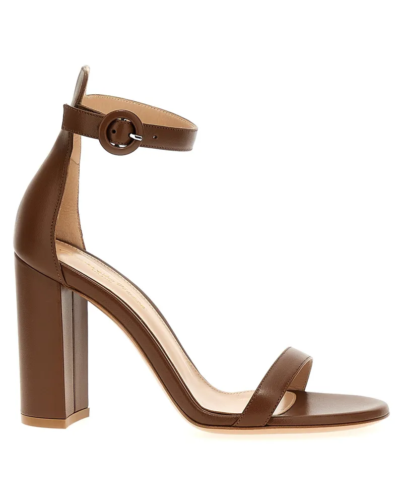 Gianvito Rossi Gaeta' Sandalen Brown