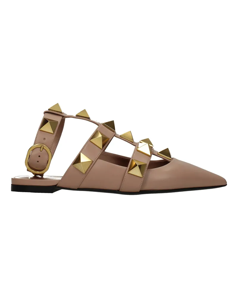 Valentino Garavani Sandalen Frauen Lederrosa/Rose -