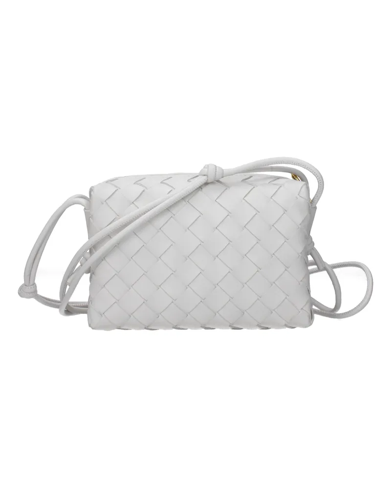 Bottega Veneta Umhängetaschen Frauen Leder weiß -