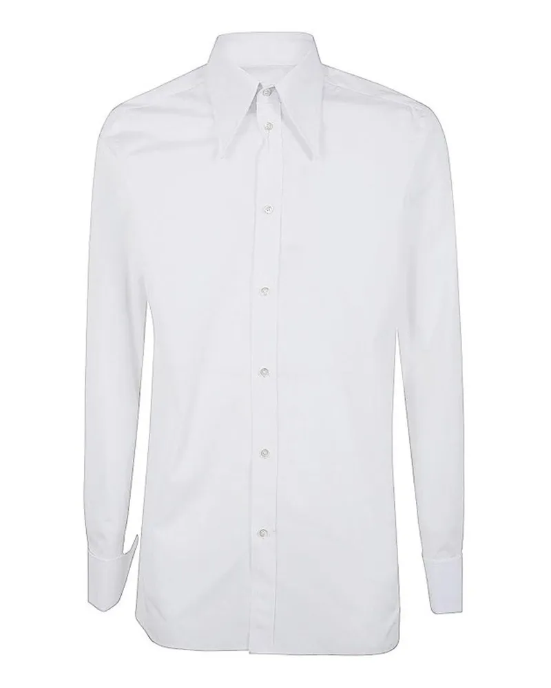 Maison Margiela Baumwollhemd White