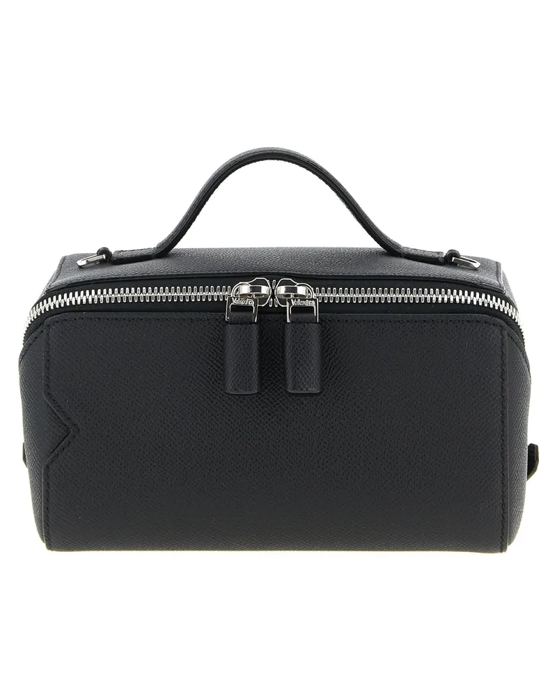 Valextra V Line“ Umhängetasche Black