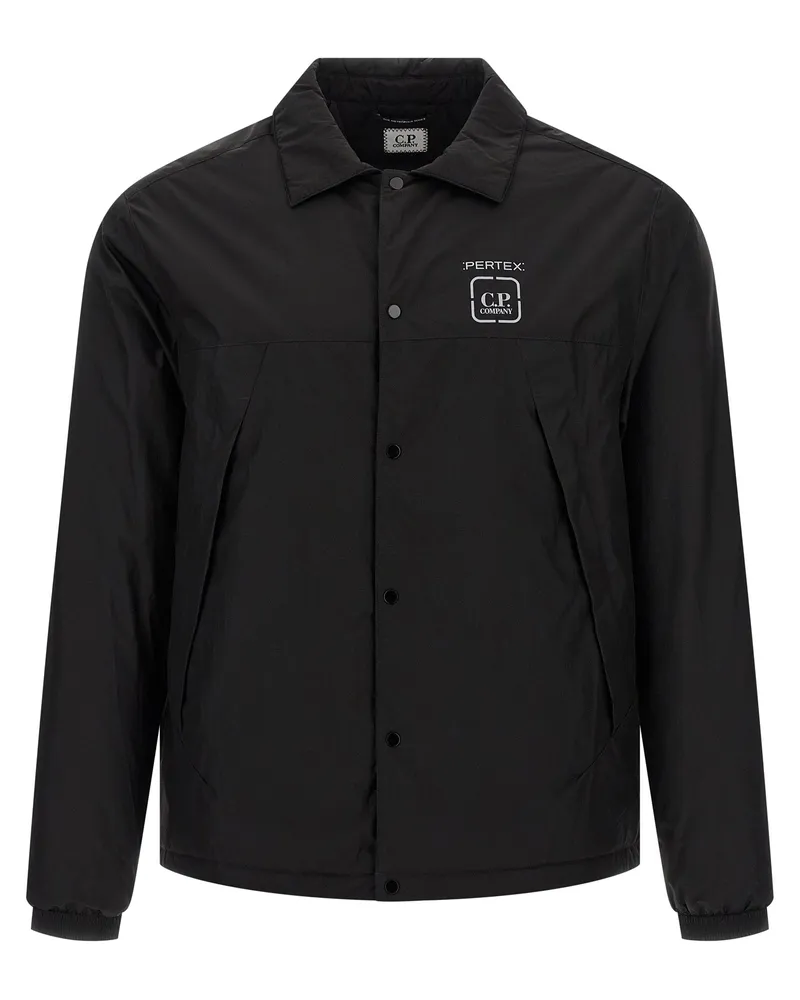 C.P. Company C.P. Firma 'The Metropolis Series' Overshirt Black