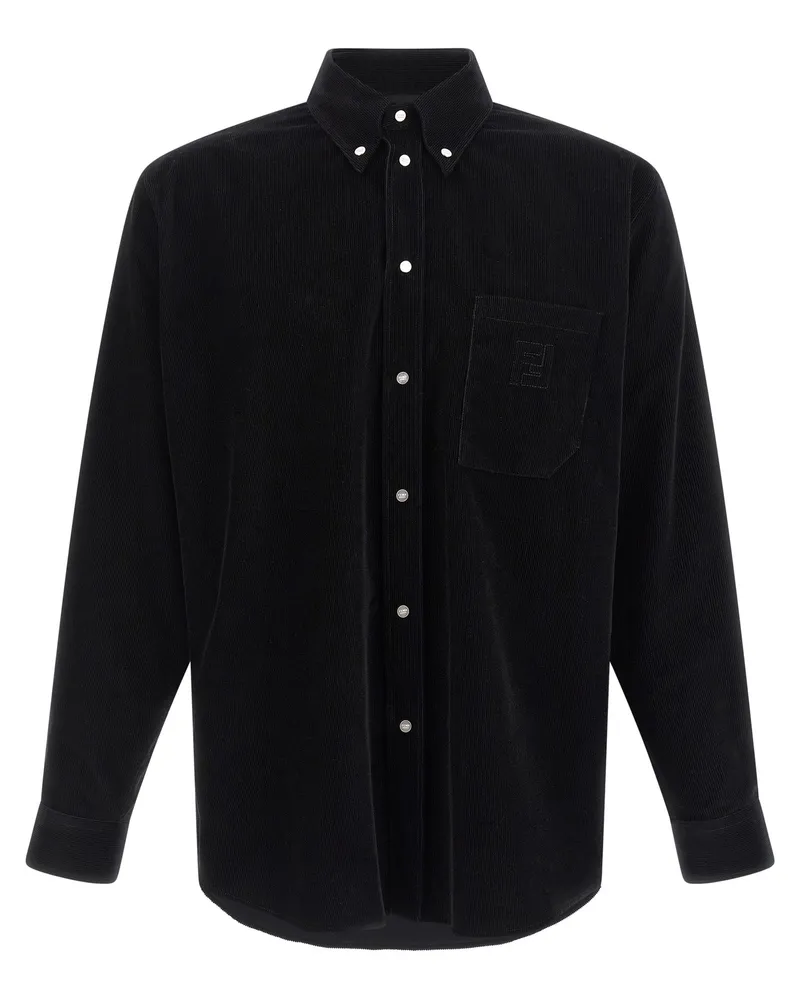 Fendi Cordhemd Black