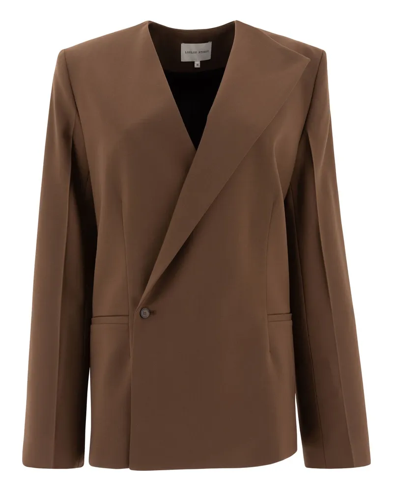 Loulou Studio Jacken Brown