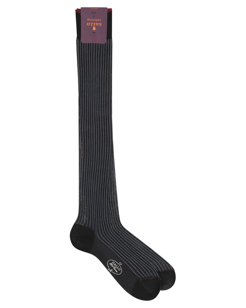 Gallo Baumwolle lange Socken Black