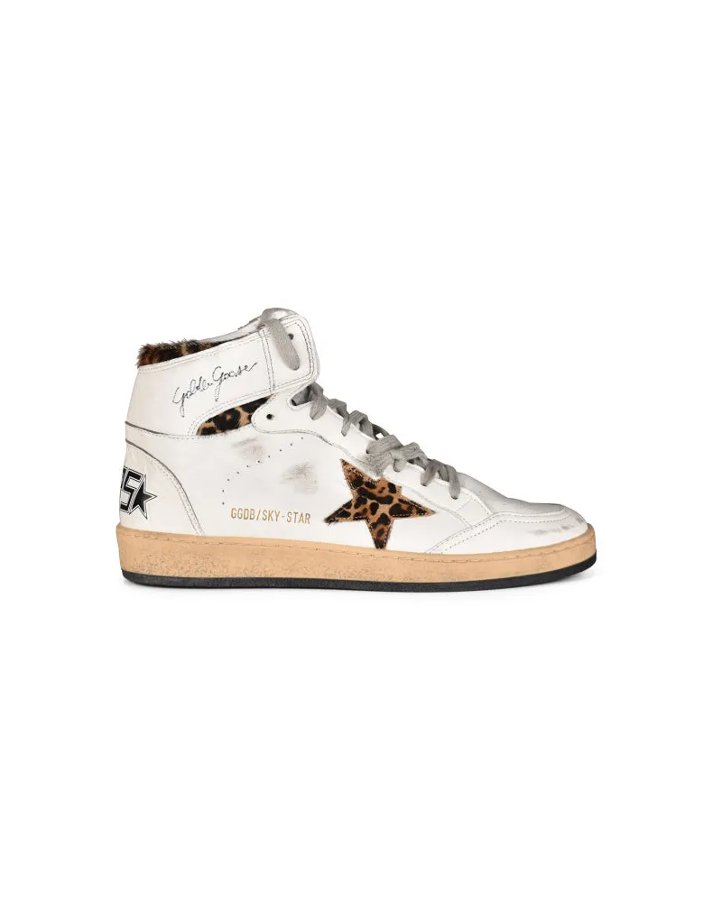 Golden Goose Deluxe Brand Sky Star Sneakers White