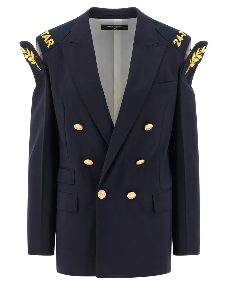 Dsquared2 Blazer Bettter x dsquared2 Blue