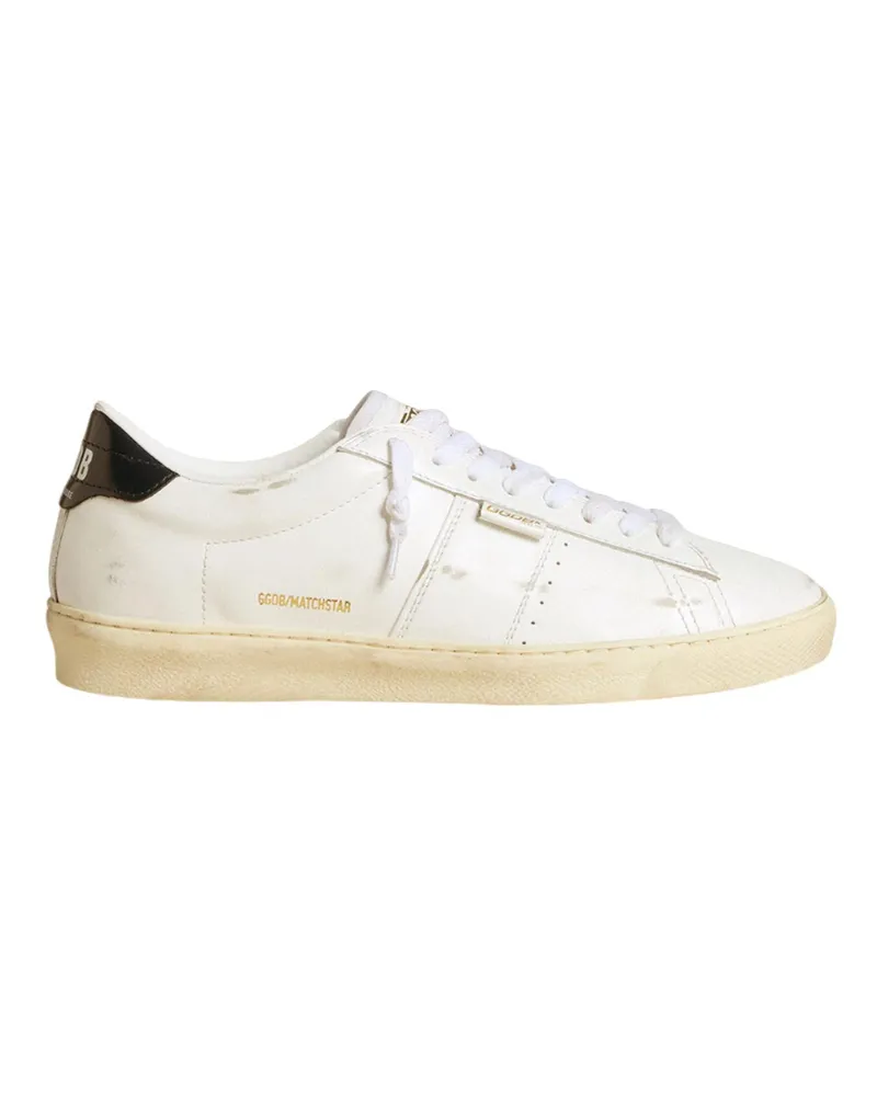 Golden Goose Goldene Gänse -Turnschuhe weiß White
