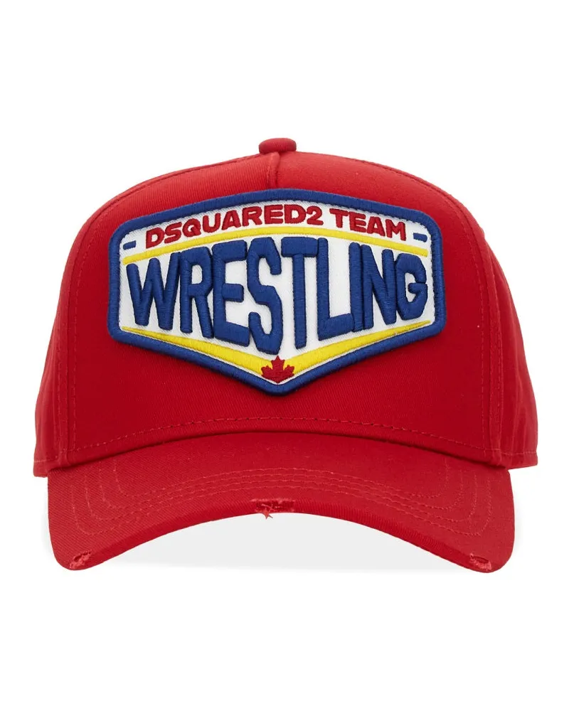 Dsquared2 Baseballhut mit Logo Red