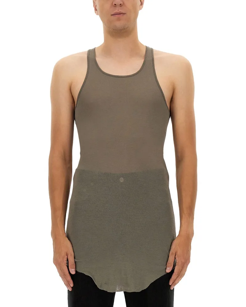 Rick Owens Baumwolltops Grey