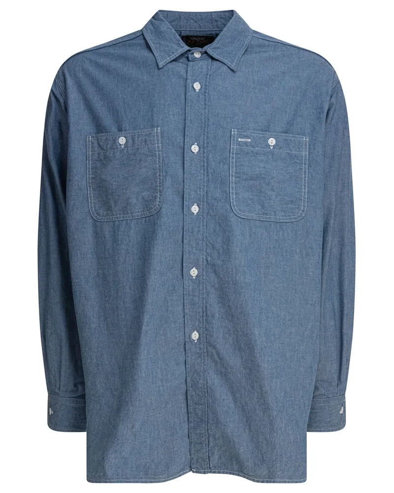 Beams Plus Balken plus Hemden Blue