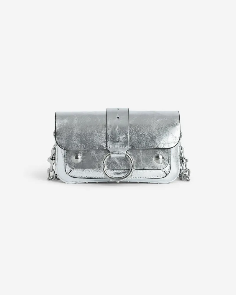 Zadig & Voltaire Kate Wallet Vintage Metall Silver