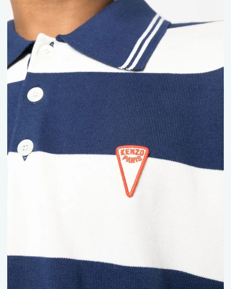 Kenzo nautisches grafisches Polo 