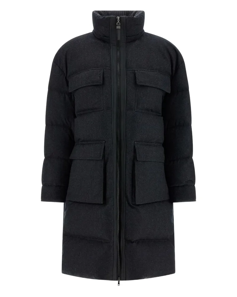 Brunello Cucinelli Mäntel Grau Grey
