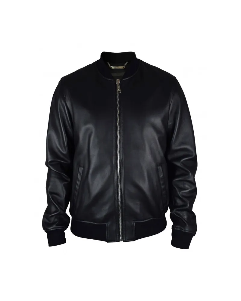 Philipp Plein Bomberjacke Black