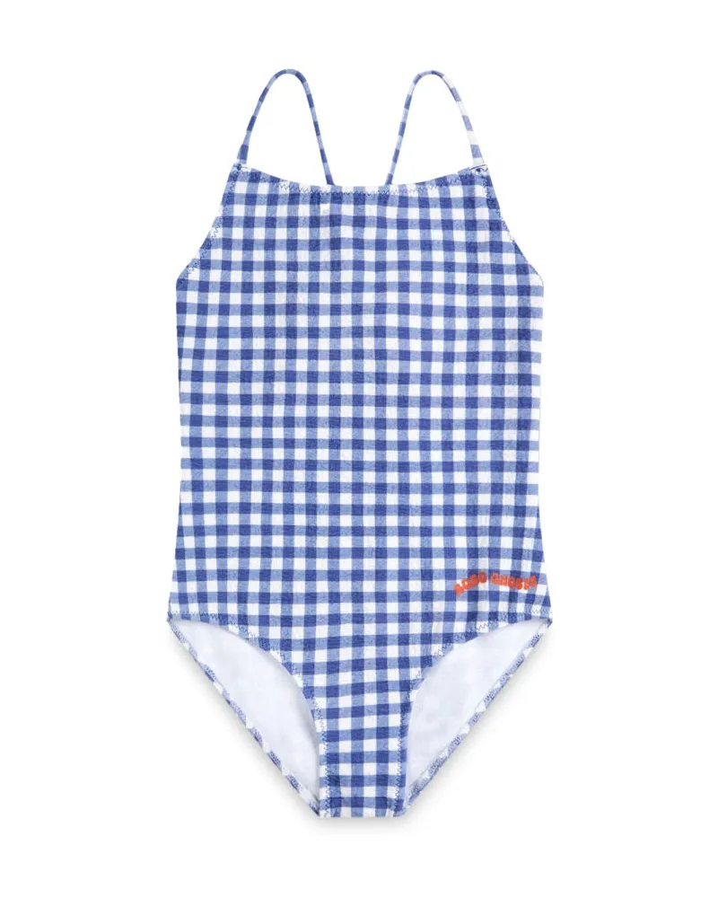 BOBO CHOSES Bobo wählt Vichy -Kostüm Blue