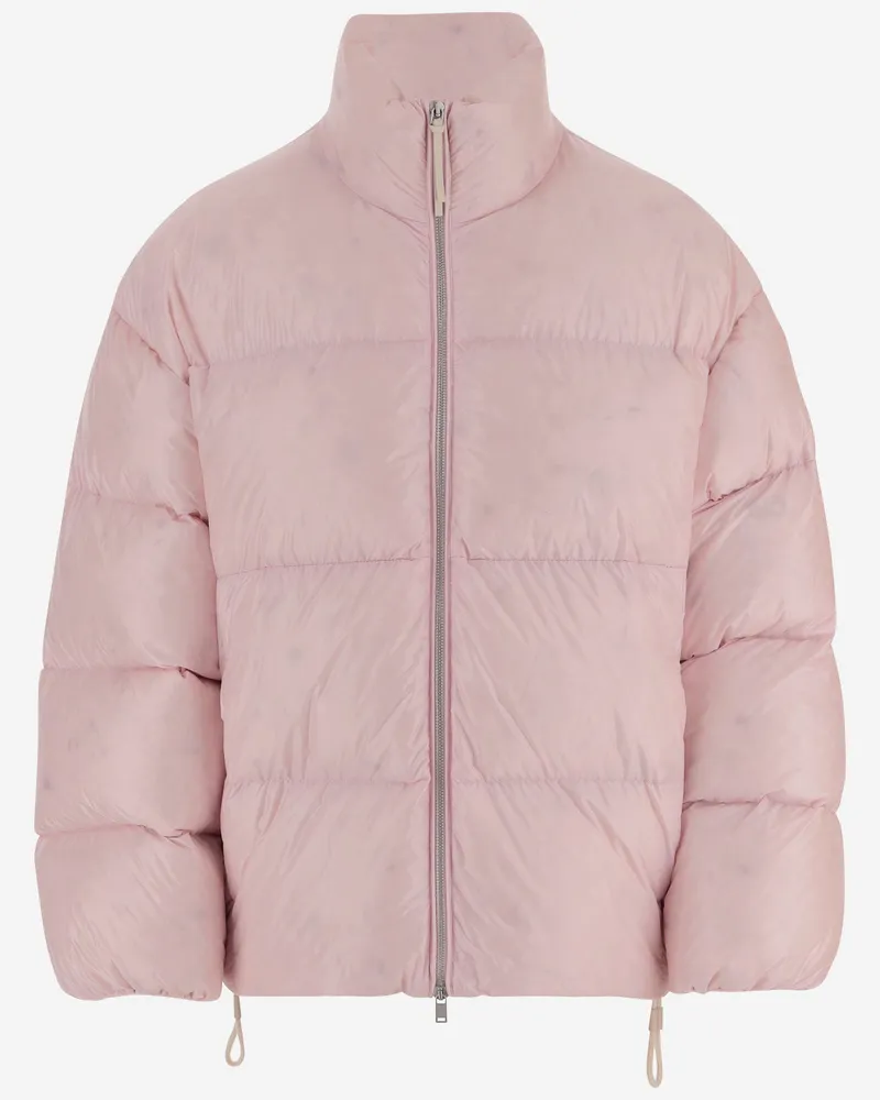 Jil Sander Nylon Down Jacket Pink