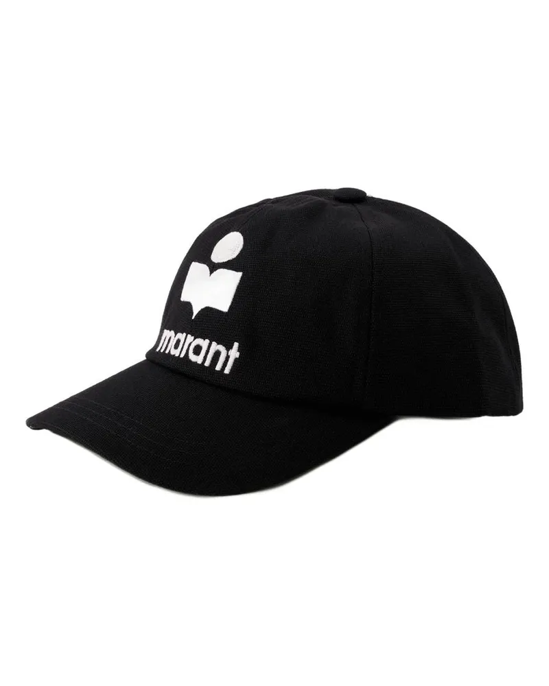 Isabel Marant Tyron Cap  Cotton Schwarz Black