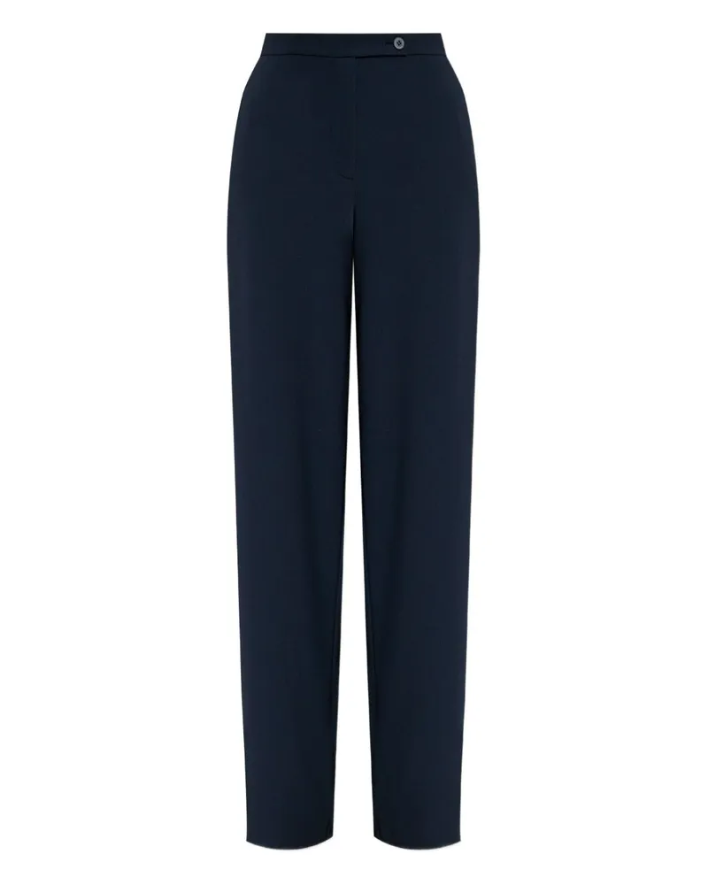 Emporio Armani hohe Taillenhose Blue