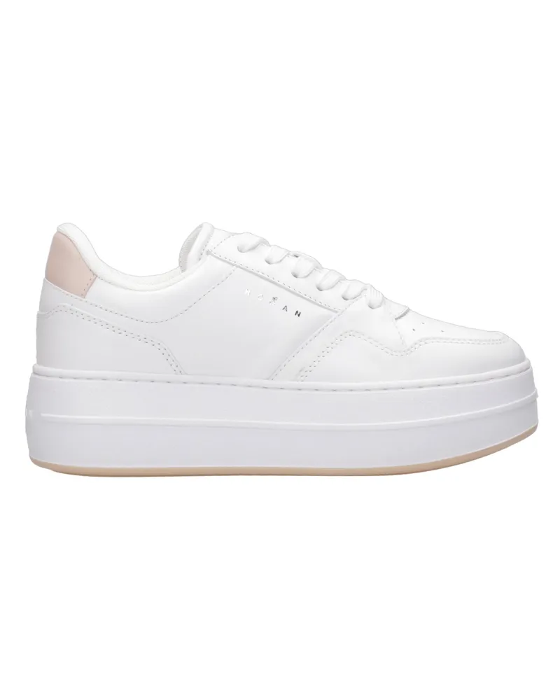 Hogan Turnschuhe Bianco+naturale