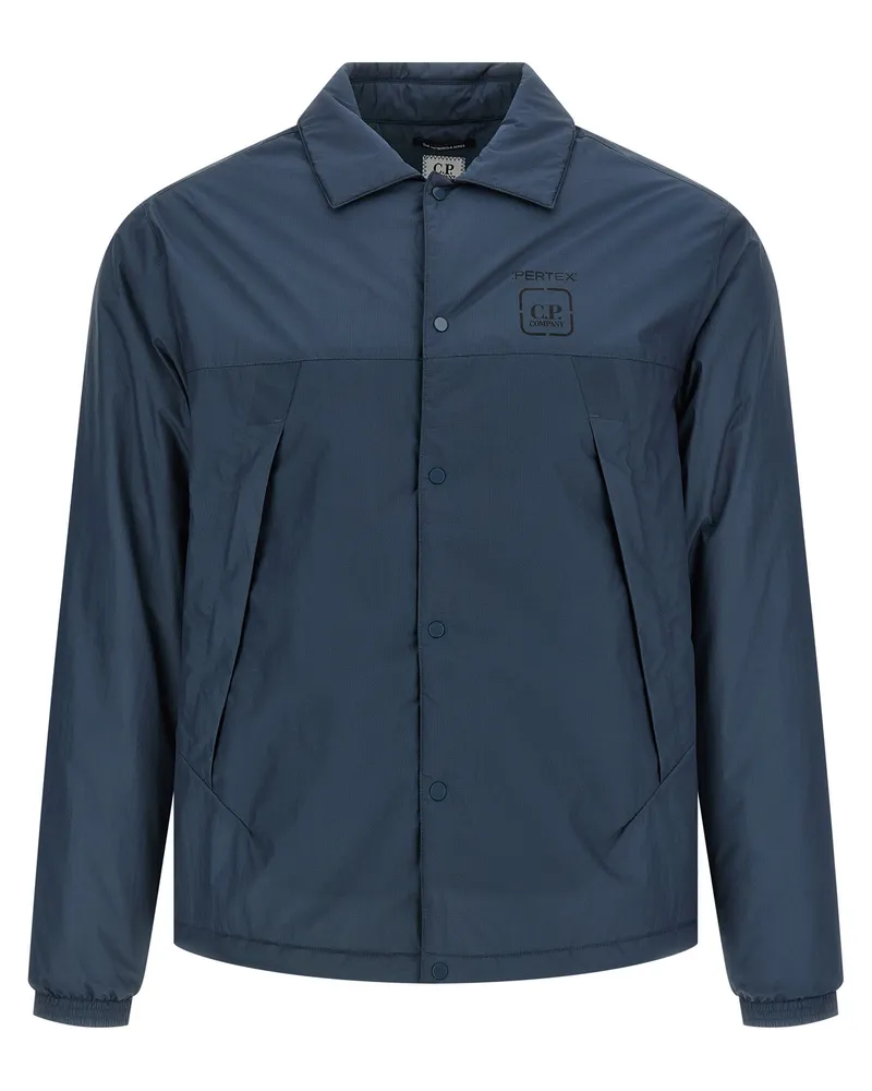 C.P. Company C.P. Firma 'The Metropolis Series' Overshirt Blue