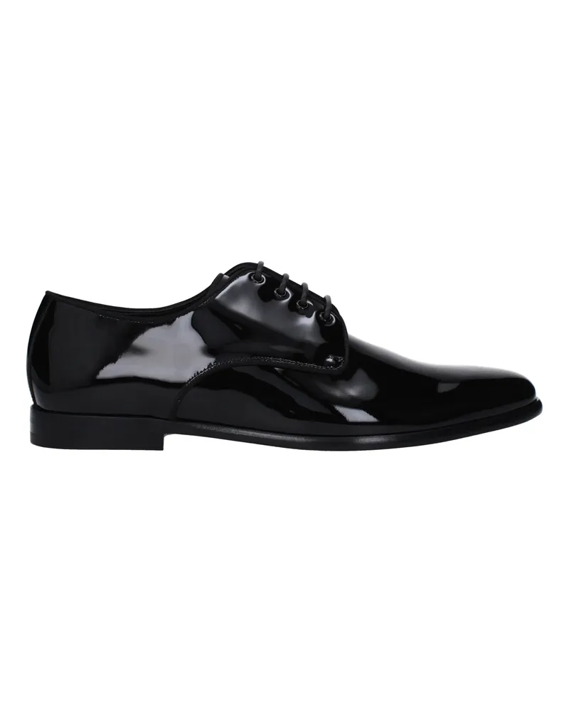 Dolce & Gabbana Dolce&Gabbana Derby Raffaello Uomo Vernice Nero -
