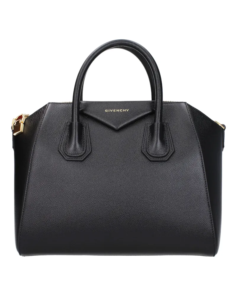 Givenchy Antigona Damens Handtasche aus schwarzem Leder -