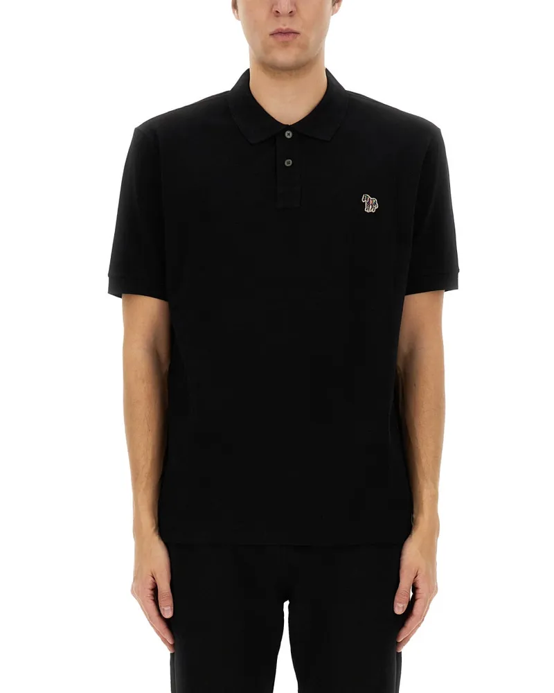 Paul Smith PS von Paul Smith "Zebra" Polo Black