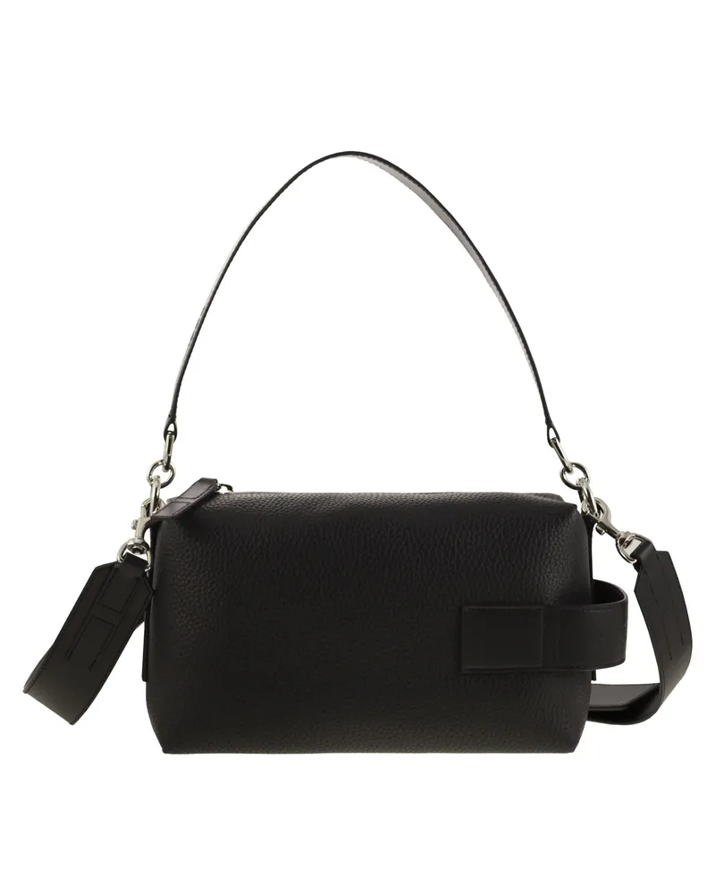Hogan Drehbuch Mini Leder Top Box Black
