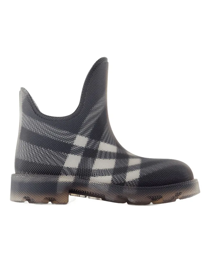 Burberry LF Marsh Low -Knöchelstiefel  Gummi schwarz Black