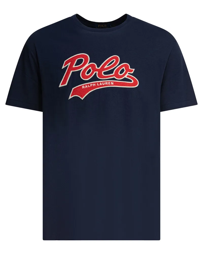 Ralph Lauren Polo-Logo-T-Shirt Blue