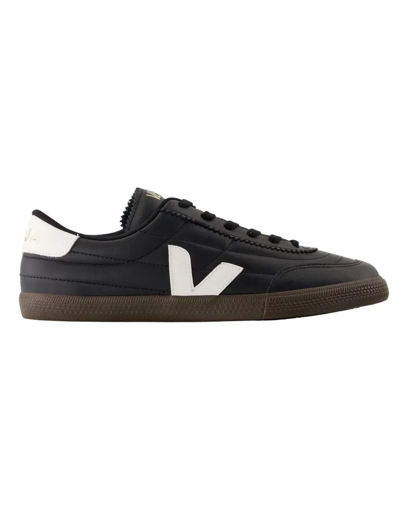 VEJA Panenka -Turnschuhe  Leder schwarz Black