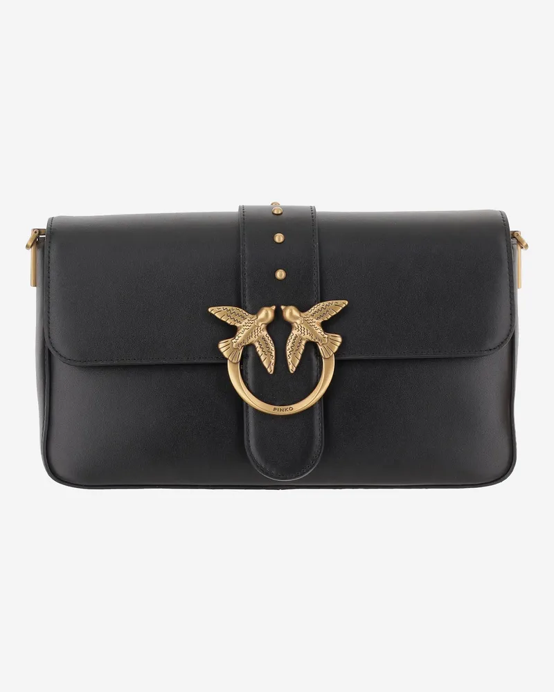 Pinko Classic Love Bag Slouchy Umhängetasche Black