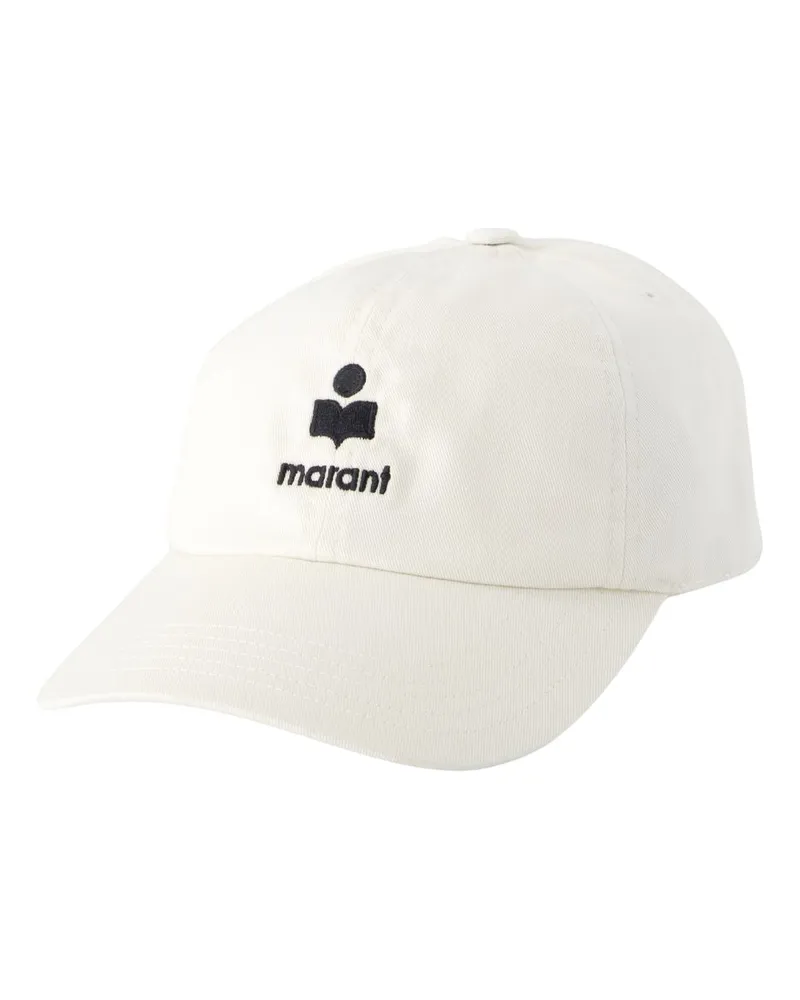 Isabel Marant Tomas Gz Cap  Baumwolle Weiß White